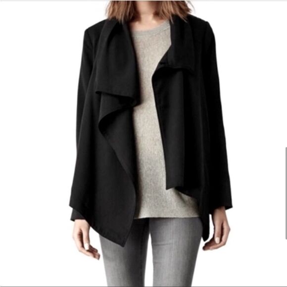 NWOT All Saints Black Bayle Monument Jacket